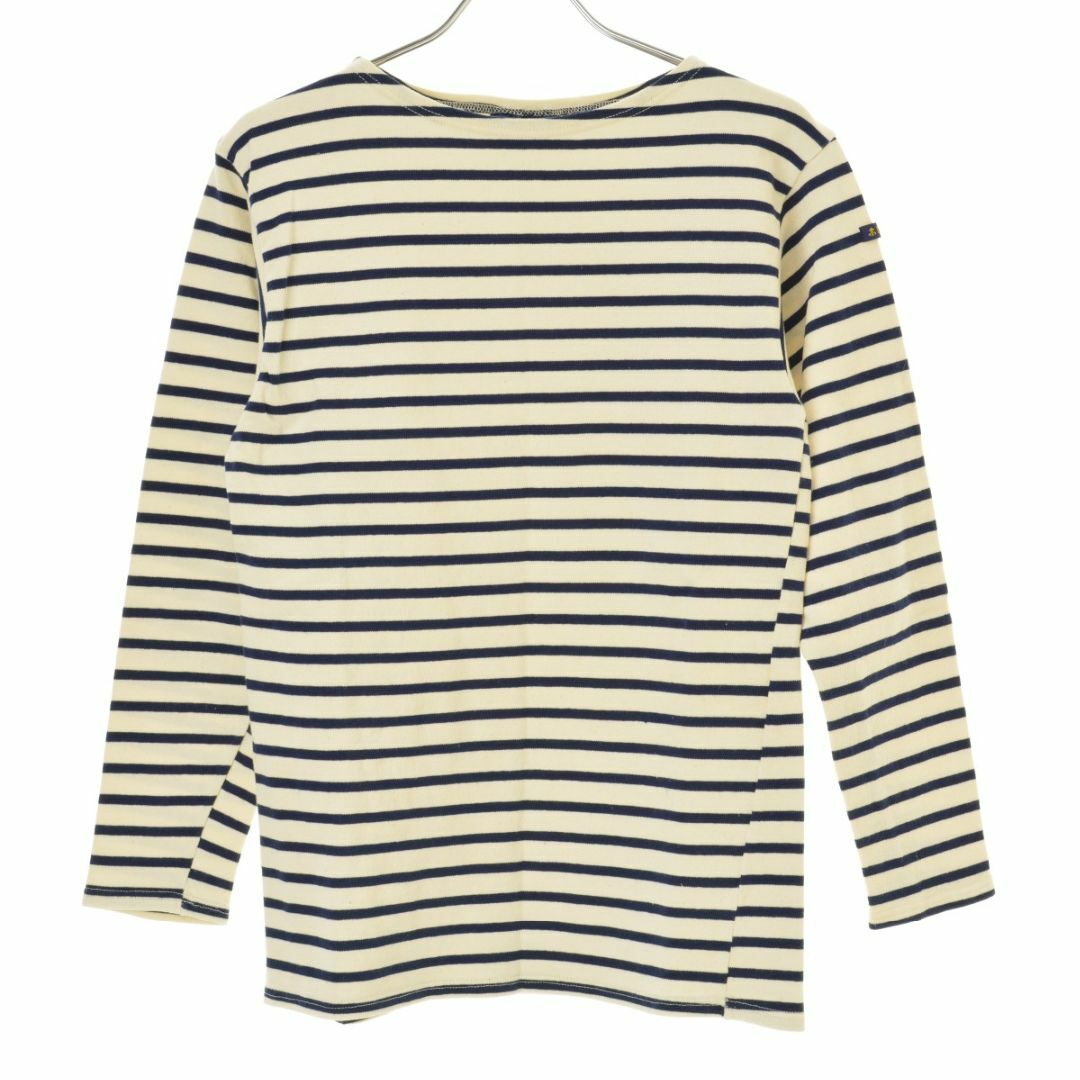 Le Minor(ルミノア)の【Leminor】ボーダー ボートネック バスクシャツ長袖カットソー メンズのトップス(Tシャツ/カットソー(七分/長袖))の商品写真
