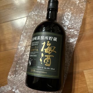 サントリー 山崎蒸溜所貯蔵スモーキー原酒樽仕込梅酒６６０ｍｌ瓶(その他)