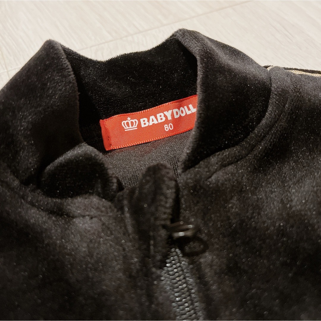 BABYDOLL(ベビードール)の❤️美品❤️ BABYDOLL ベビードール ロンパース 80cm キッズ/ベビー/マタニティのベビー服(~85cm)(ロンパース)の商品写真