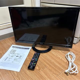 アクオス(AQUOS)の【SHARP】シャープ　AQUOS  24V型 液晶テレビ　2016年　USED(テレビ)