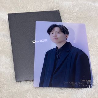 Da-iCE 10th Anniversary グッズ クリアカード 工藤大輝の通販 Da-iCE 10th Anniversary グッズ クリアカード 工藤大輝の通販