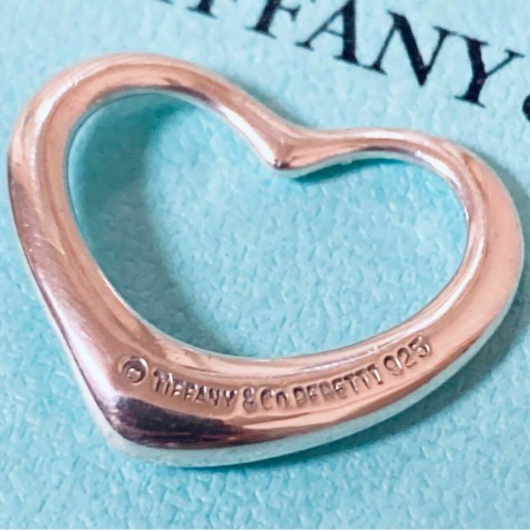 Tiffany & Co.(ティファニー)のTiffany & Co. ティファニー オープンハート ペンダントトップ レディースのアクセサリー(ネックレス)の商品写真