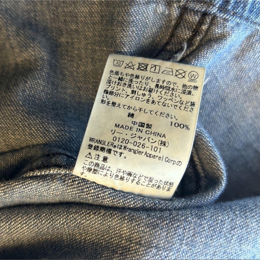 Needles(ニードルス)の【最終御値下げ】 Wrangler×NEEDLES／デニムシャツ メンズのトップス(シャツ)の商品写真