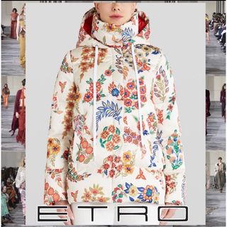 エトロ(ETRO)のご確認用　新品未使用　ETRO 花柄ダウンジャケット(ダウンジャケット)