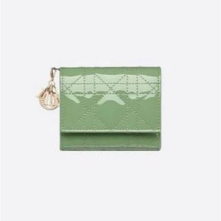 ディオール(Dior)のChristian Dior LADY DIOR ロータスウォレット(財布)