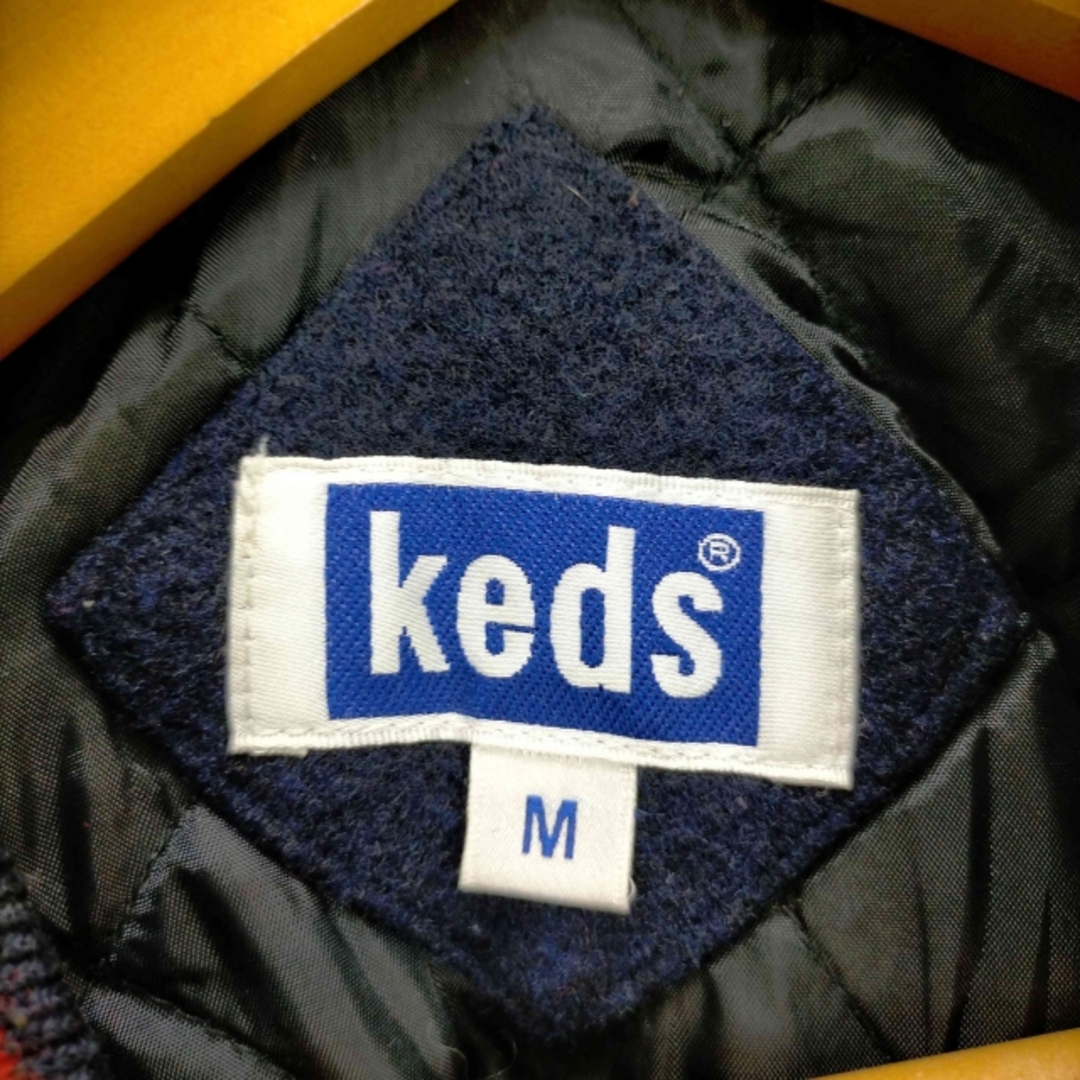 Keds(ケッズ)のKeds(ケッズ) バック刺繍ウールスタジャン メンズ アウター ジャケット メンズのジャケット/アウター(スタジャン)の商品写真