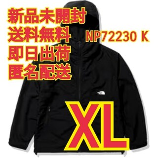 ザノースフェイス(THE NORTH FACE)のノースフェイス コンパクトジャケット NP72230 K XL(ナイロンジャケット)