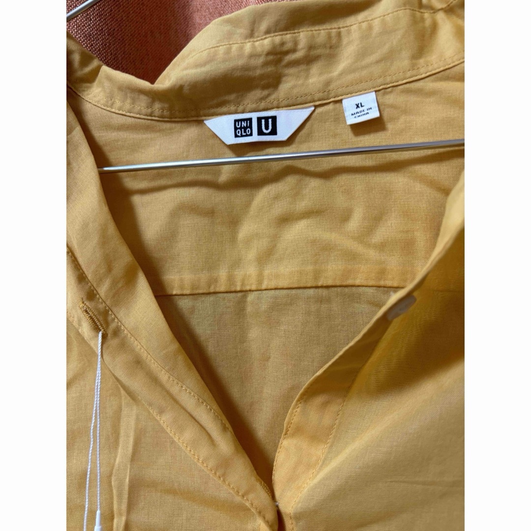 UNIQLO(ユニクロ)のユニクロ　シースルーシャツ レディースのトップス(シャツ/ブラウス(長袖/七分))の商品写真