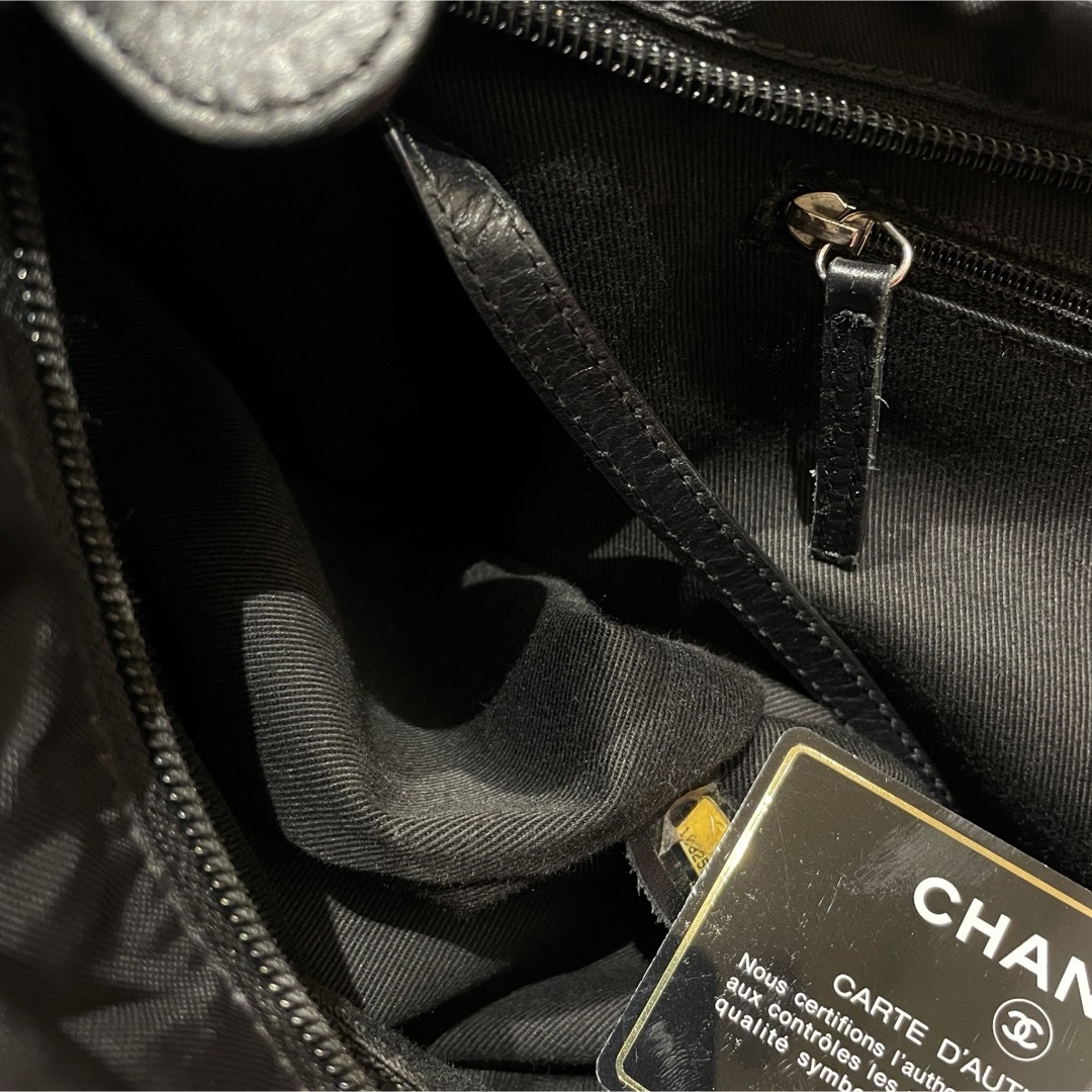 CHANEL(シャネル)のCHANEL♦︎シャネル パリ・ニューヨークライン トートバッグ ブラック レディースのバッグ(トートバッグ)の商品写真