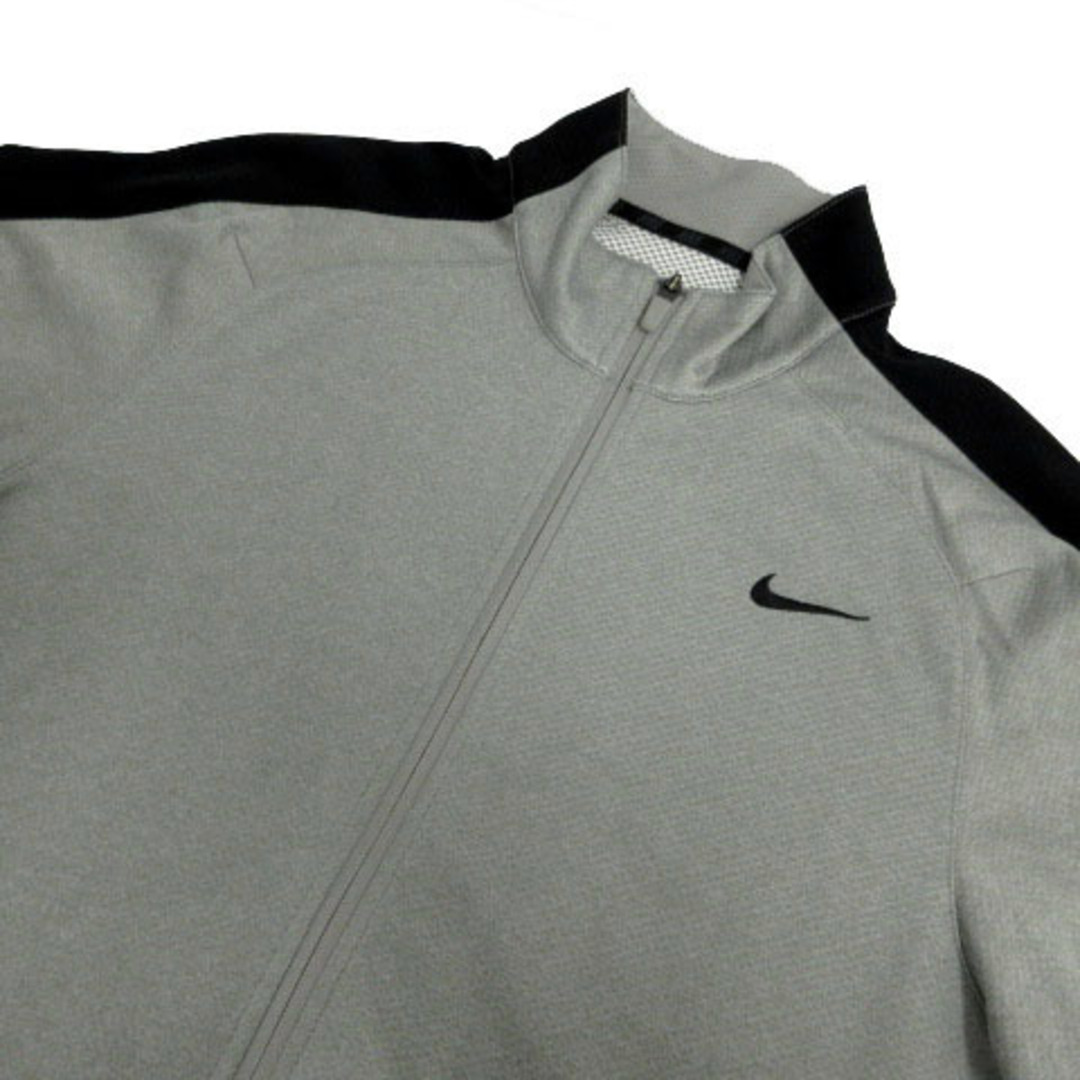 NIKE(ナイキ)のNIKE ジャケット HO140509FVN DRI-FIT グレー系 黒 XL スポーツ/アウトドアのスポーツ/アウトドア その他(その他)の商品写真