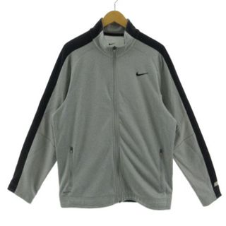 ナイキ(NIKE)のNIKE ジャケット HO140509FVN DRI-FIT グレー系 黒 XL(その他)