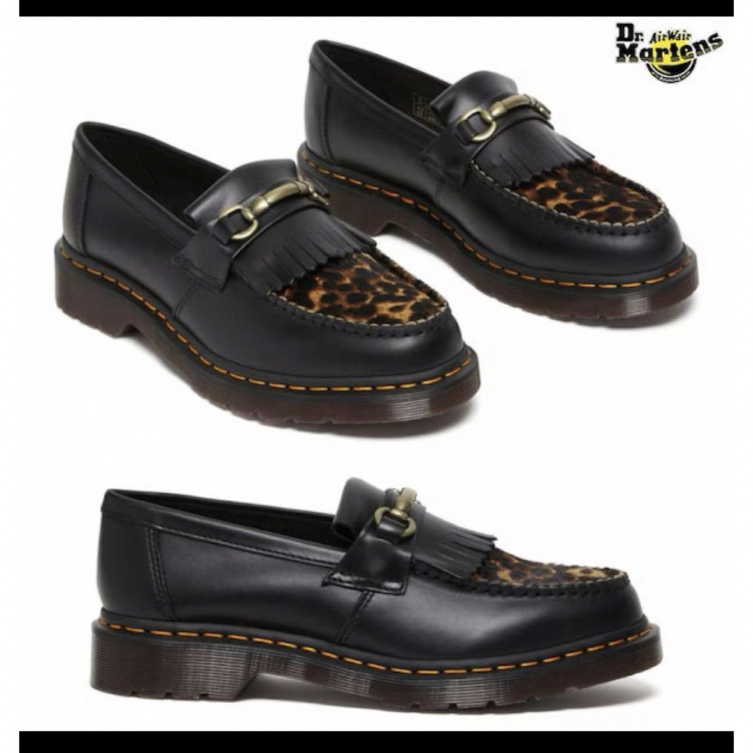 Dr.Martens(ドクターマーチン)のADRIAN SNAFFLE  レオパード レディースの靴/シューズ(ローファー/革靴)の商品写真