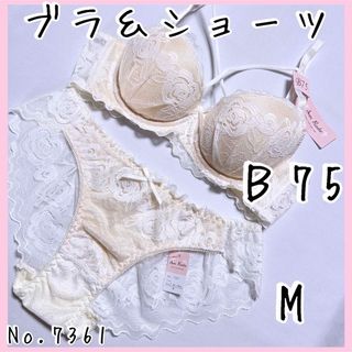 ブラジャーショーツセットＢ75    No.7361(ブラ&ショーツセット)