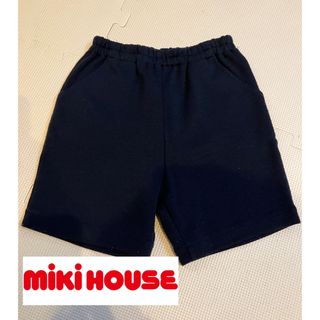 ファミリア(familiar)のミキハウス　mikihouse 濃紺　ネイビー　お受験　ウール　半ズボン　120(パンツ/スパッツ)