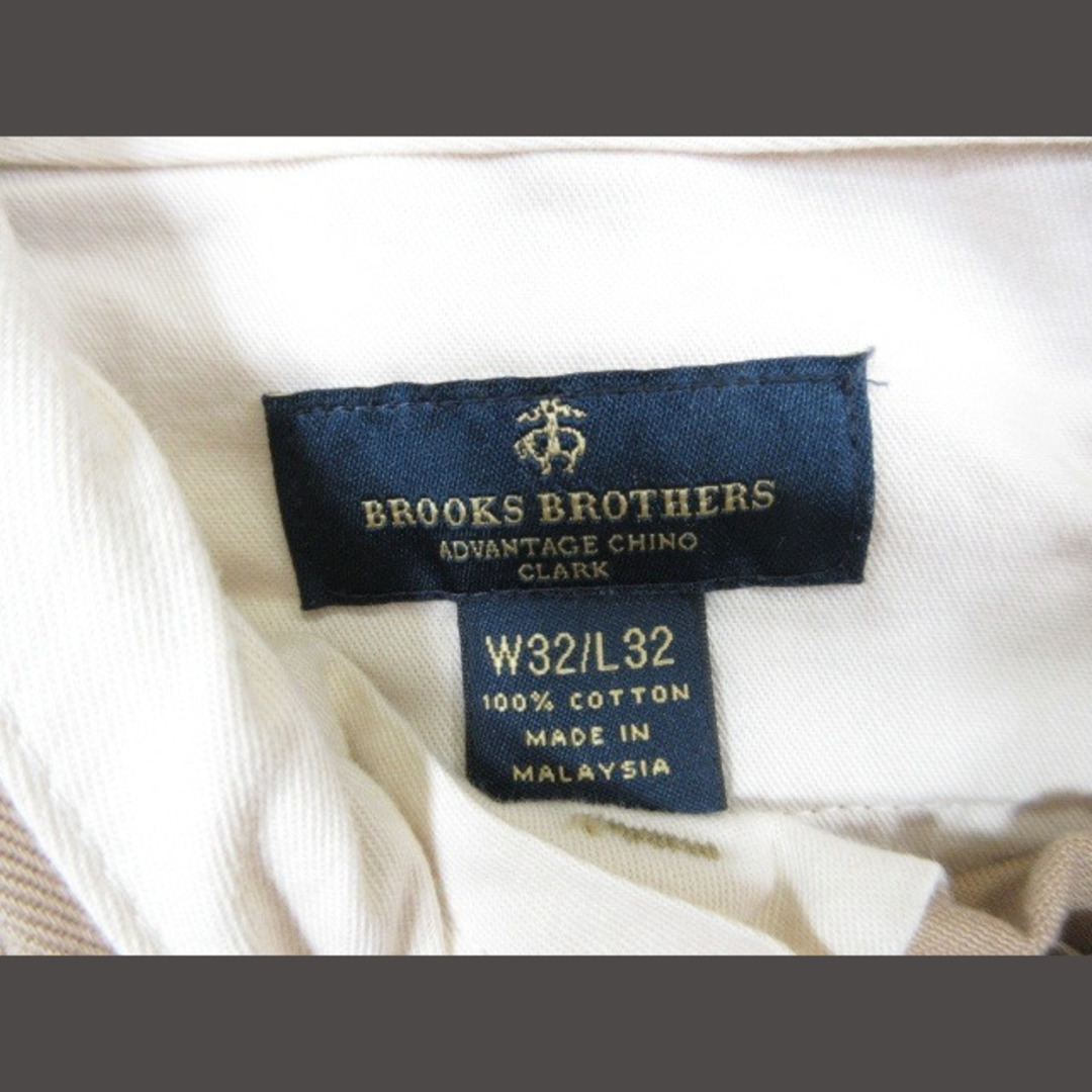 Brooks Brothers(ブルックスブラザース)の BROOKS BROTHERS チノパン ストレート 無地 ベージュ W32  メンズのパンツ(チノパン)の商品写真