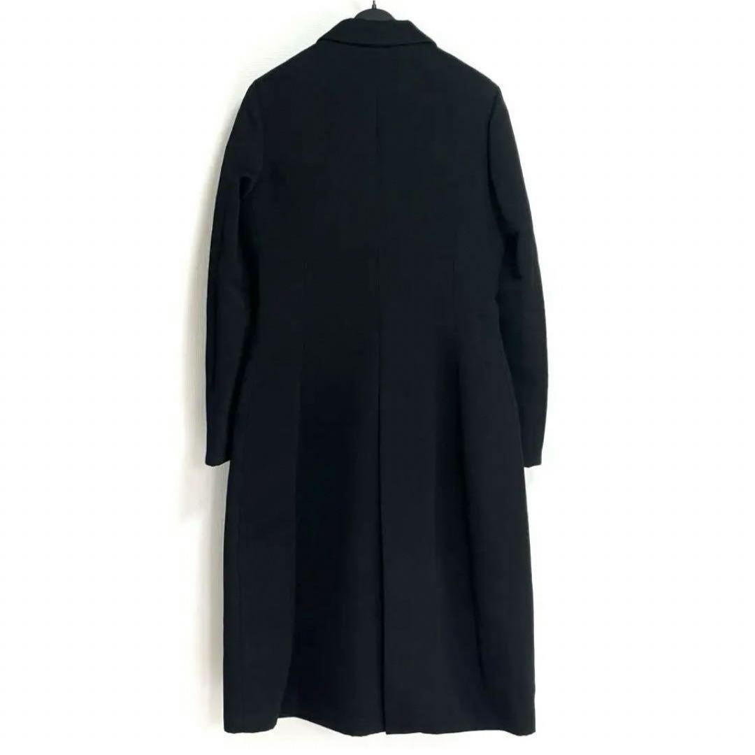 MADISONBLUE(マディソンブルー)の未使用 マディソンブルー PEARL FROCK COAT 01 ブラック レディースのジャケット/アウター(ロングコート)の商品写真