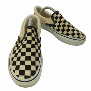 ヴァンズ(VANS)のVANS(バンズ) SLIP ON チェックスリッポン レディース シューズ(スリッポン/モカシン)