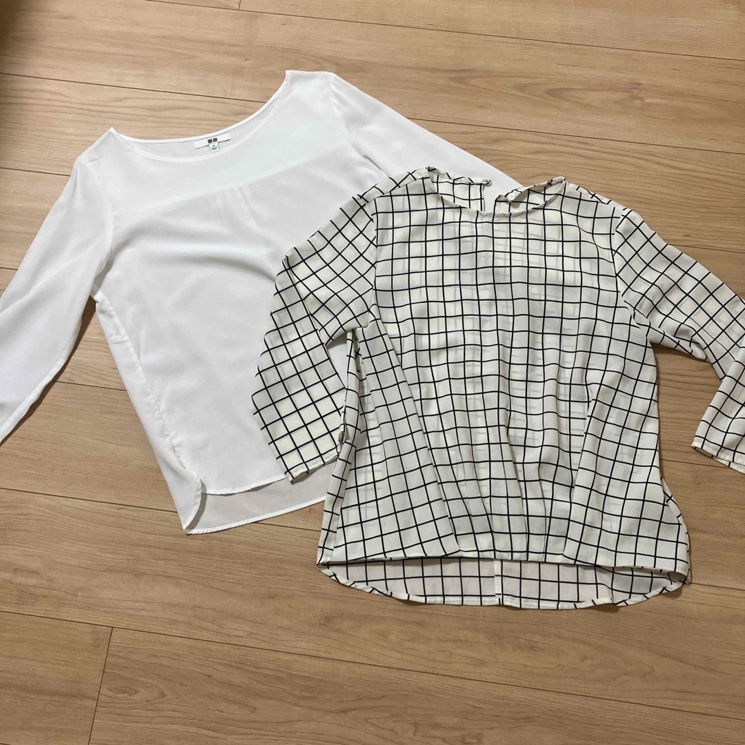 UNIQLO(ユニクロ)のユニクロとGUブラウス レディースのトップス(シャツ/ブラウス(長袖/七分))の商品写真