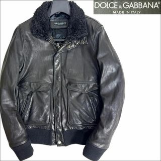 ドルチェ&ガッバーナ(DOLCE&GABBANA) レザージャケット/革ジャン 