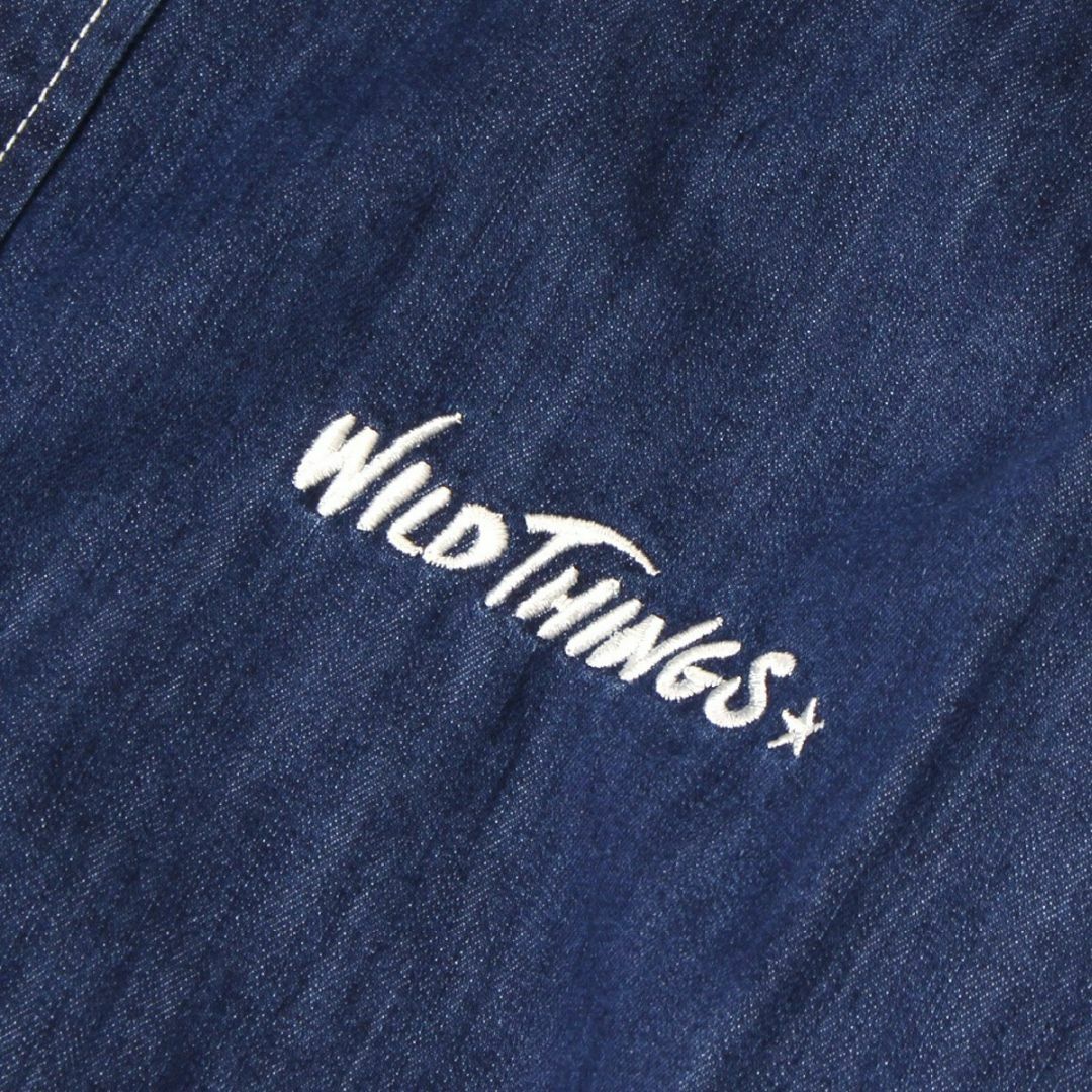 WILDTHINGS(ワイルドシングス)の【別注】新品 ★スター刺繍 ワイルドシングス DENALI SHIRT S   メンズのトップス(シャツ)の商品写真