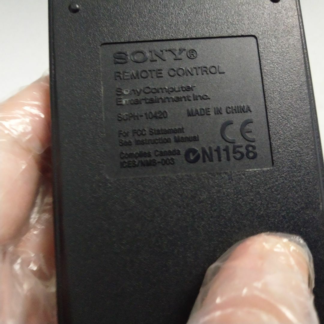 SONY(ソニー)のSONY　SCPH-10420　PS2 専用リモコン 中古　動作品 エンタメ/ホビーのゲームソフト/ゲーム機本体(その他)の商品写真