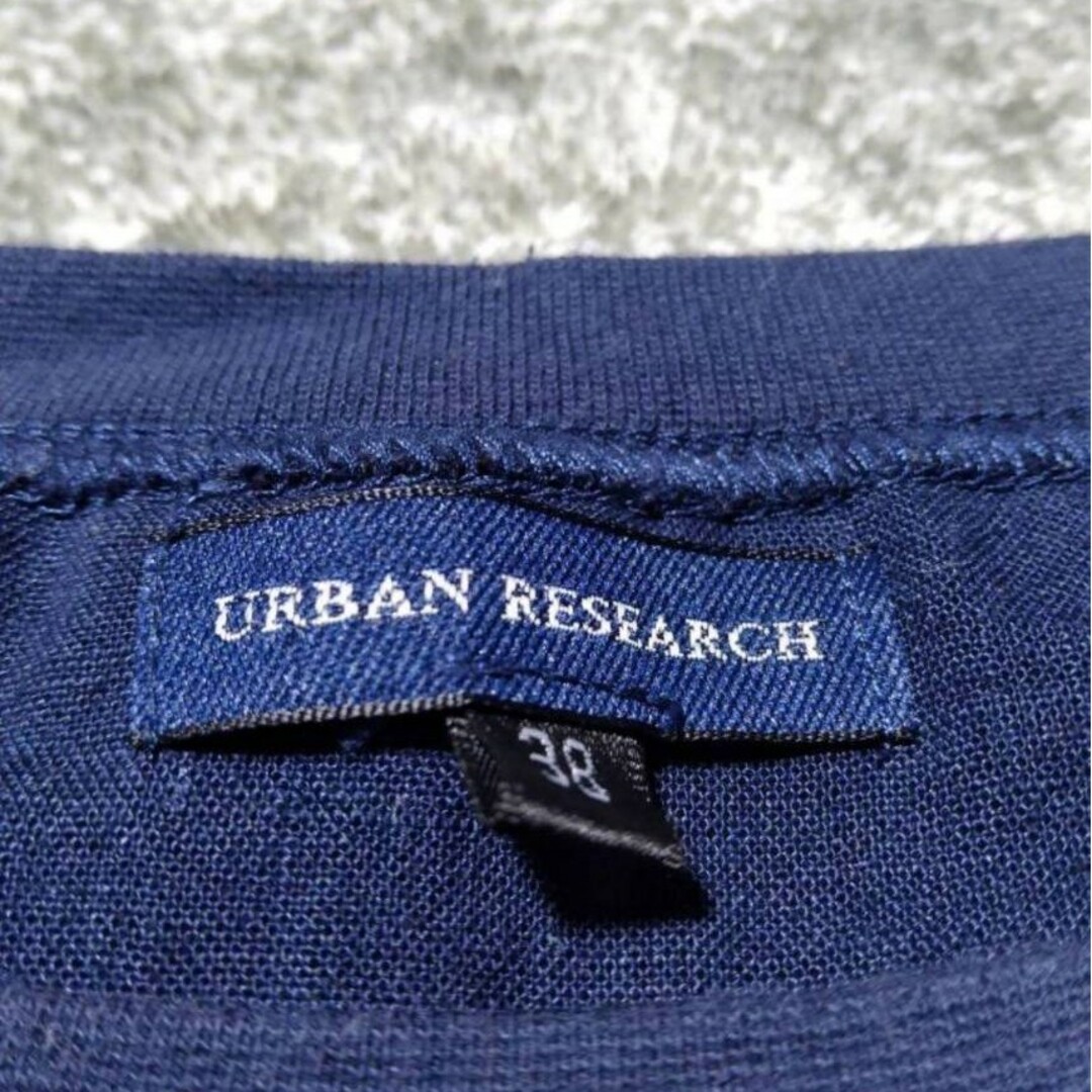 URBAN RESEARCH(アーバンリサーチ)の【A176】アーバンリサーチ  インディゴTシャツ レディースのトップス(Tシャツ(半袖/袖なし))の商品写真