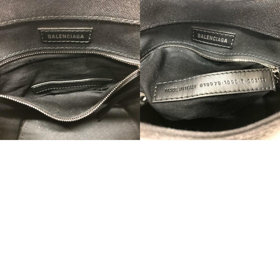 Balenciaga(バレンシアガ)のバレンシアガ BALENCIAGA ウェーブXS 619979 2WAY バッグ ハンドバッグ キャンバス ブラック レディースのバッグ(ハンドバッグ)の商品写真