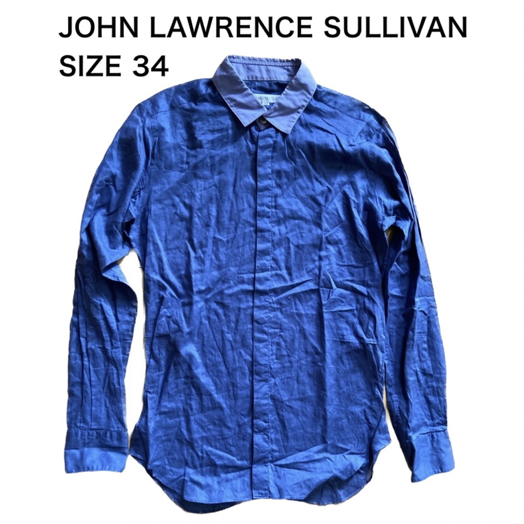 JOHN LAWRENCE SULLIVAN(ジョンローレンスサリバン)のJOHN LAWRENCE SULLIVAN ジョンローレンス ドレスシャツ34 メンズのトップス(シャツ)の商品写真