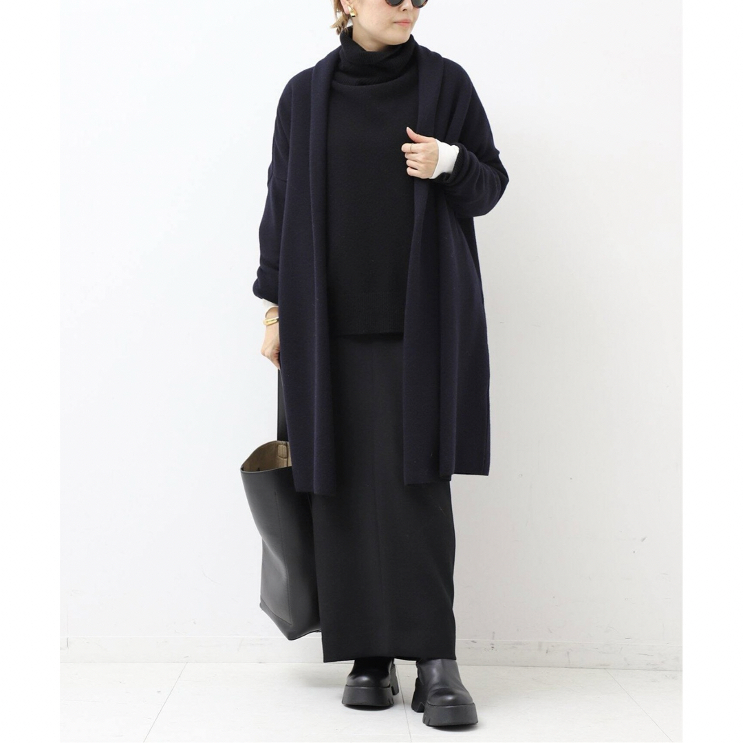 DEUXIEME CLASSE(ドゥーズィエムクラス)のDeuxieme Classe SMOOTH KNIT GOWN MIDIコート レディースのジャケット/アウター(ロングコート)の商品写真