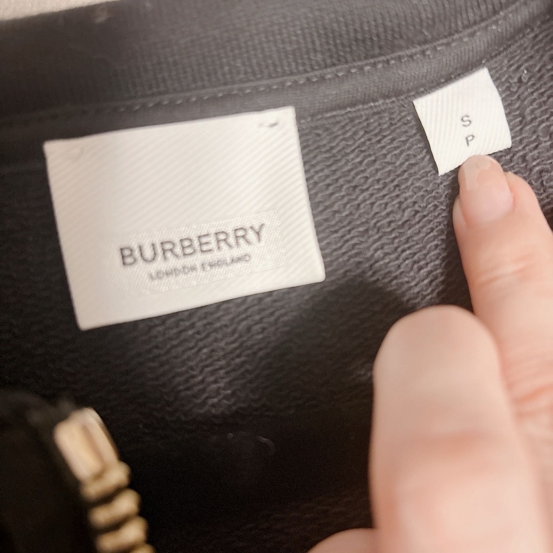 BURBERRY(バーバリー)のBURBERRY バーバリー ジップアップ パーカー ロゴ プリント メンズのトップス(パーカー)の商品写真