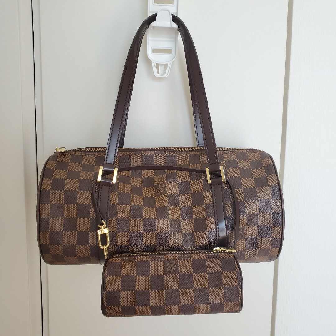 LOUIS VUITTON(ルイヴィトン)の◆ルイ ヴィトン◆ ダミエ バッグ パピヨン ポーチつき レディースのバッグ(ハンドバッグ)の商品写真