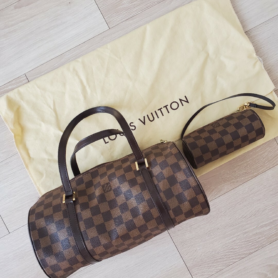 LOUIS VUITTON(ルイヴィトン)の◆ルイ ヴィトン◆ ダミエ バッグ パピヨン ポーチつき レディースのバッグ(ハンドバッグ)の商品写真