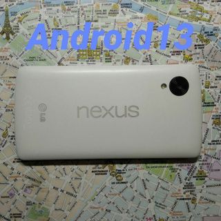 エルジーエレクトロニクス(LG Electronics)のnexus5 Android13 16GB SIMフリー 割と美品(スマートフォン本体)