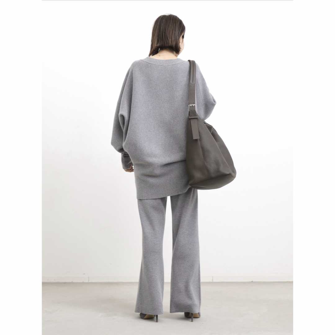 L'Appartement DEUXIEME CLASSE(アパルトモンドゥーズィエムクラス)のL'Appartement Volume Knit Cardigan&Pants レディースのトップス(カーディガン)の商品写真