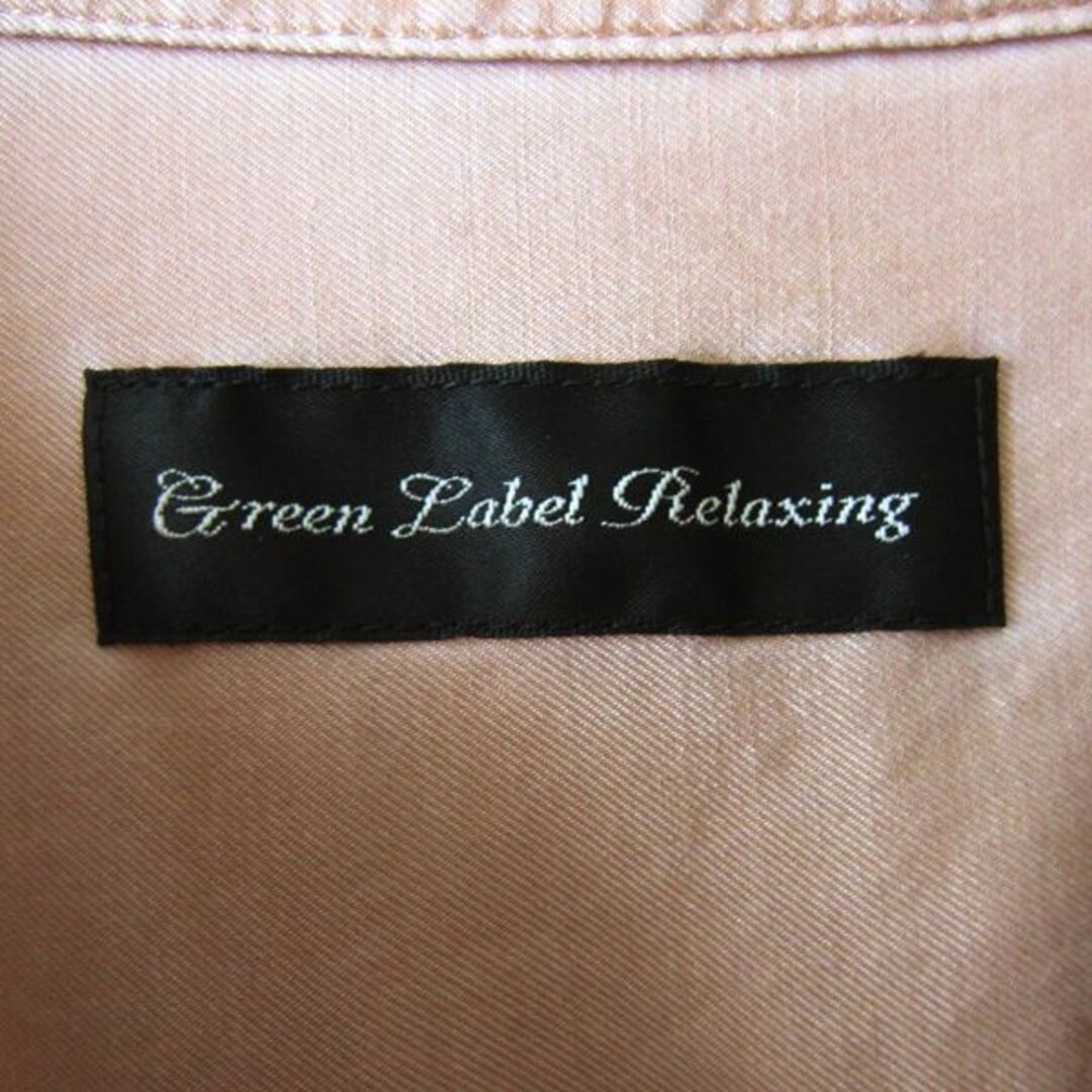 UNITED ARROWS green label relaxing(ユナイテッドアローズグリーンレーベルリラクシング)の美品　green label relaxing★　シャツワンピース レディースのワンピース(ひざ丈ワンピース)の商品写真