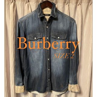 BURBERRY BLACK LABEL - ★Burberry Black  Lavel バーバリーデニムシャツ★