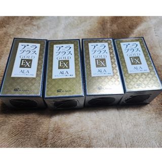 エスビーアイアラプロモ(SBIアラプロモ)の【未開封】アラプラスGOLD EX(60粒)×4箱SBIアラプロモALAPLUS(アミノ酸)