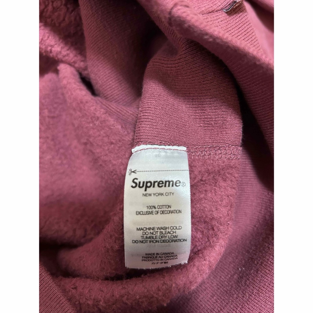 Supreme(シュプリーム)のXL シュプリーム　21AW ボックスロゴフーディ プラム　希少色 メンズのトップス(パーカー)の商品写真
