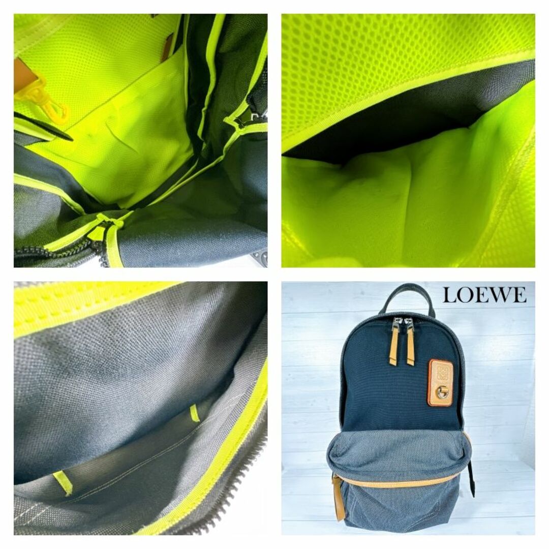 LOEWE(ロエベ)のLOEWE ロエベ キャンバス ELN バックパック リュックサック メンズのバッグ(バッグパック/リュック)の商品写真