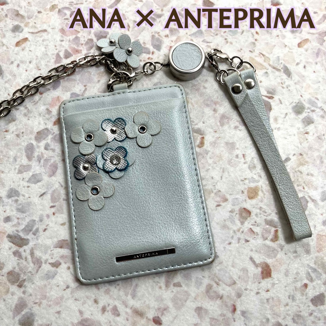 ANTEPRIMA(アンテプリマ)のANA 機内販売 アンテプリマ オリジナルパスケース ANTEPRIMA定期入れ レディースのファッション小物(パスケース/IDカードホルダー)の商品写真