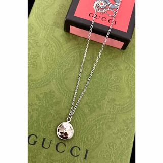 グッチ(Gucci)のグッチ ダブルGロゴ/ヴィンテージチャーム シルバー系カラー ネックレス(ネックレス)