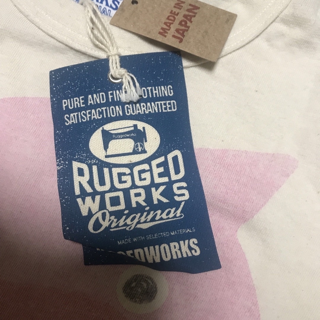 RUGGEDWORKS(ラゲッドワークス)の未使用タグ付き　日本製　ラゲッドワークスRUGGED WORKS キッズ120㎝ キッズ/ベビー/マタニティのキッズ服女の子用(90cm~)(Tシャツ/カットソー)の商品写真