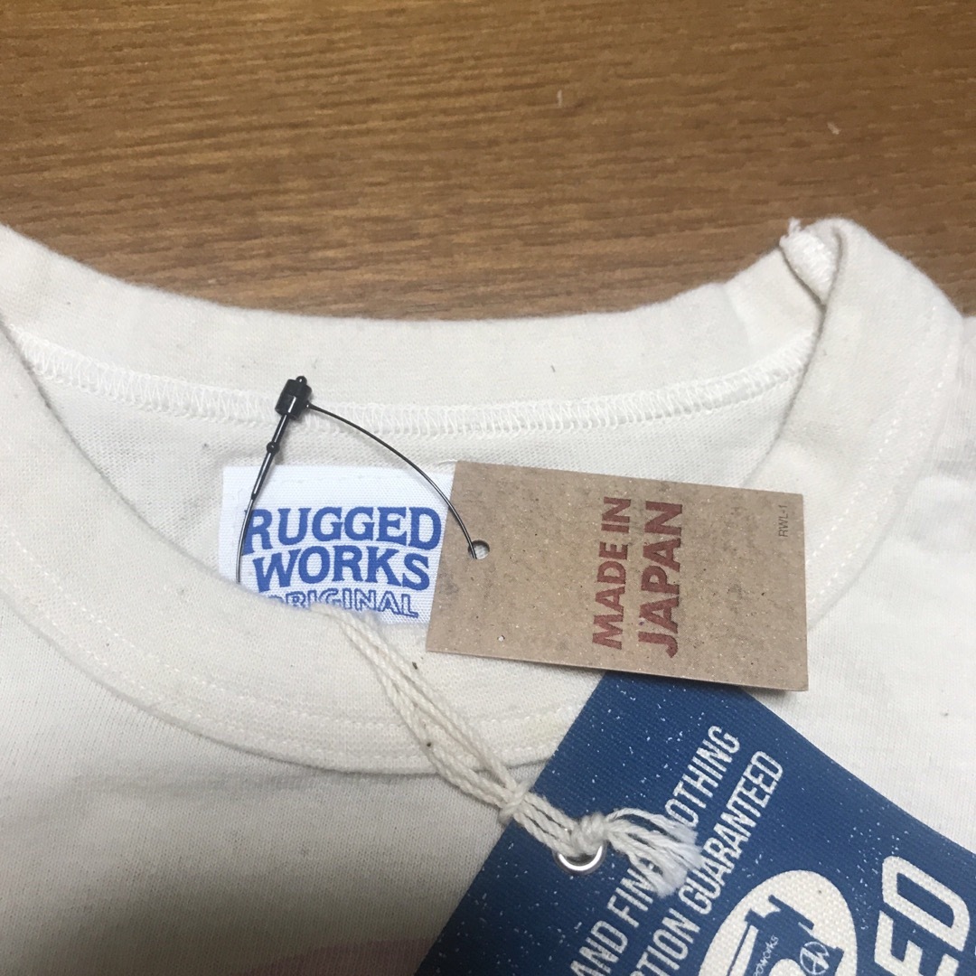 RUGGEDWORKS(ラゲッドワークス)の未使用タグ付き　日本製　ラゲッドワークスRUGGED WORKS キッズ120㎝ キッズ/ベビー/マタニティのキッズ服女の子用(90cm~)(Tシャツ/カットソー)の商品写真