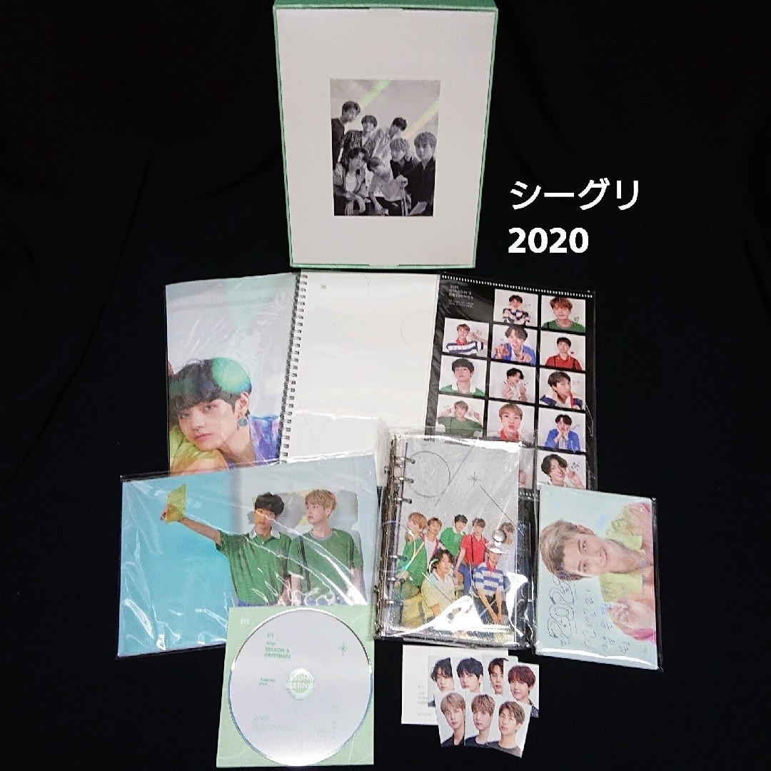 防弾少年団(BTS)(ボウダンショウネンダン)のBTS 『SEASON'S  GREETINGS 2019～2022』4点セット エンタメ/ホビーのタレントグッズ(アイドルグッズ)の商品写真