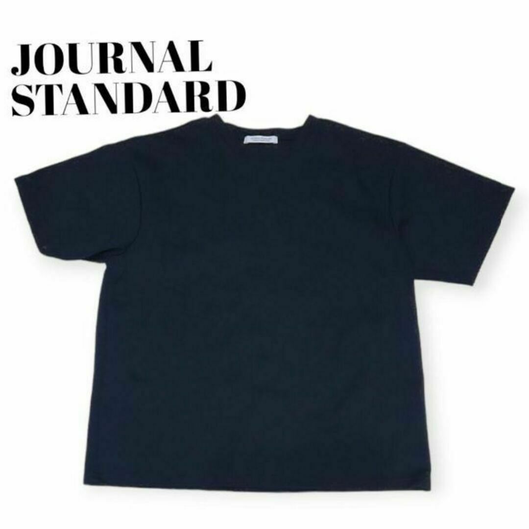 JOURNAL STANDARD(ジャーナルスタンダード)のJOURNAL STANDARD　半袖Tシャツ　-濃紺　メンズ　ユニセックス メンズのトップス(Tシャツ/カットソー(半袖/袖なし))の商品写真