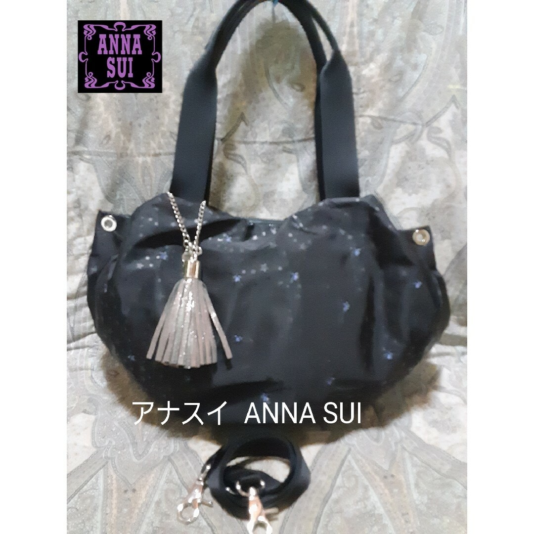 ANNA SUI(アナスイ)のアナスイ ANNA SUI 2way/斜め掛けショルダーハンドバッグ レディースのバッグ(ショルダーバッグ)の商品写真