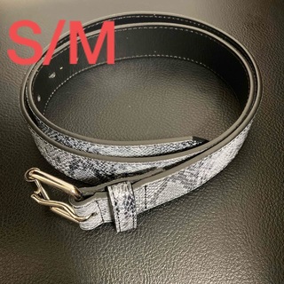 SUPREME × NIKE  snakeskin belt S/M