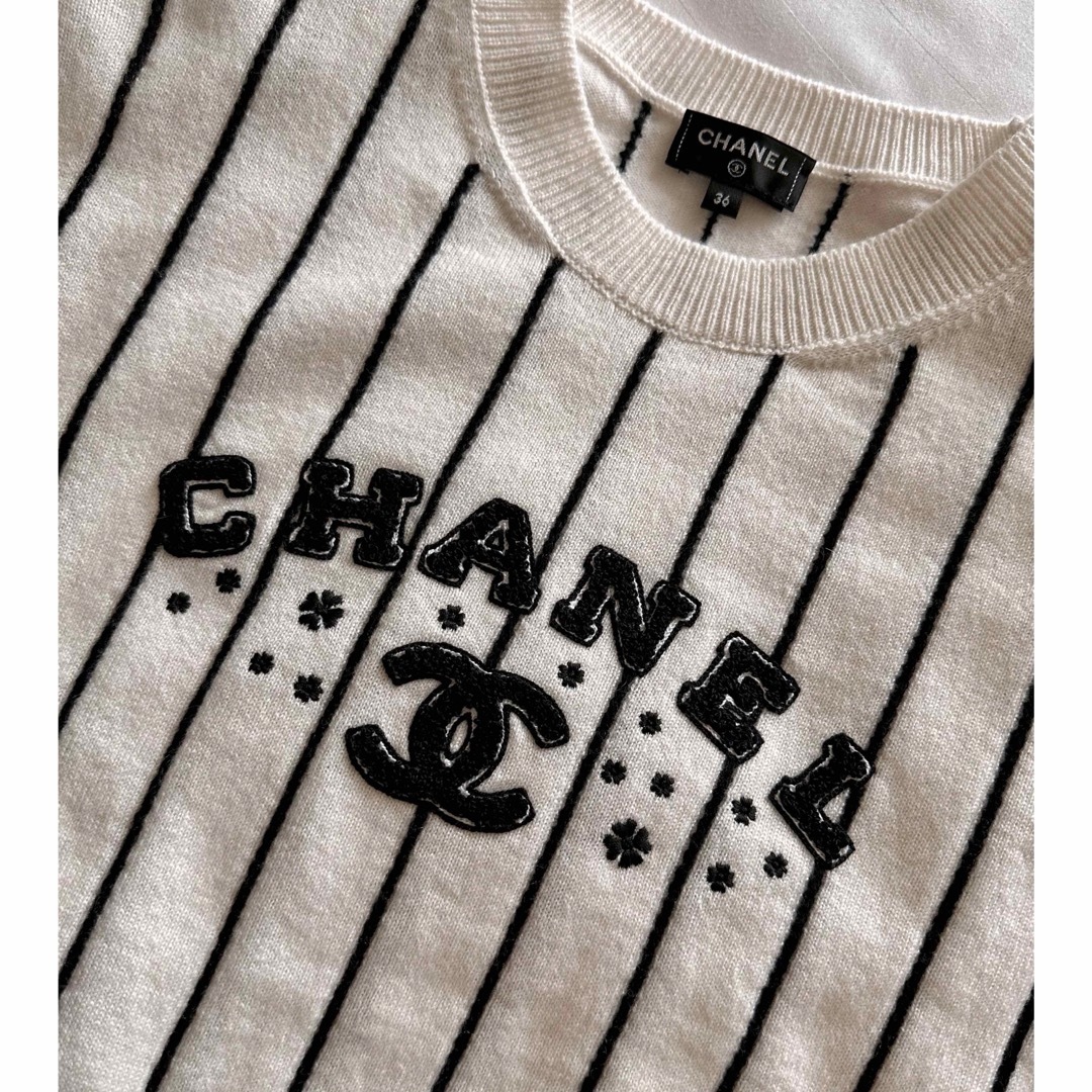 CHANEL(シャネル)のCHANEL🎀シャネル♡セーター♡プルオーバー レディースのトップス(ニット/セーター)の商品写真