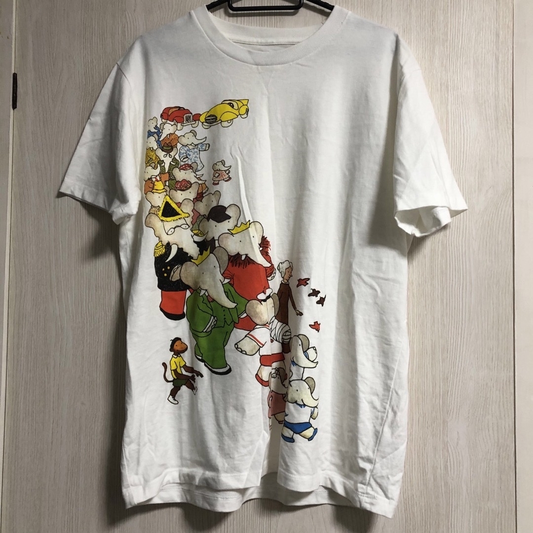 Design Tshirts Store graniph(グラニフ)のgraniph ぞうのババール Tシャツ メンズのトップス(Tシャツ/カットソー(半袖/袖なし))の商品写真
