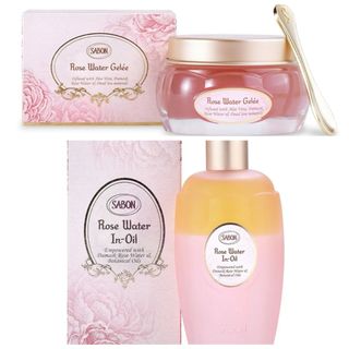 SABON - サボン  ウォータージュレR　80  ローズウォーターインオイル　150